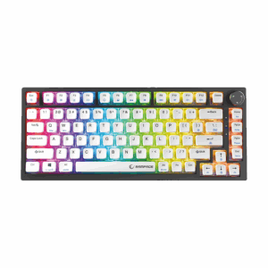 Tastatura gaming RAMPAGE ZENITH PRO Black Hot Swap 8000 Hz Gasket Magnetic RGB Rapid Trigger Gateron Switch US Layout English Dye-Sub PBT, 42761