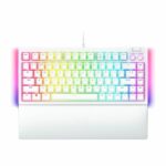 Tastatura Razer BlackWidow V4 75% - Hot-swappable Mechanical Gaming Keyboard - White Edition - US Layout – World Packaging RZ03-05001700-R3M1