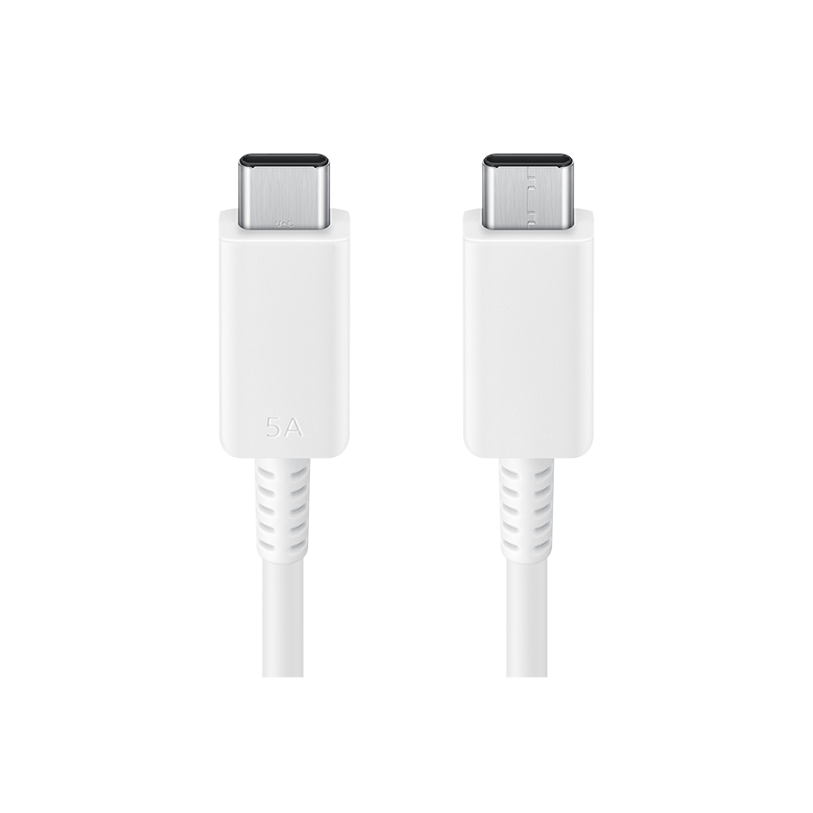 Kabl SAMSUNG USB-C na USB-C 5A 1,8m bijeli, EP-DX510JWEGEU