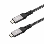 USB USB4 Gen 3x2 kabl 240W, 40 Gbps Type-C to Type-C  Power Delivery (PD) charging & data cable, 0.5 m GEMBIRD CCBP-USB4-CMCM240-0.5M