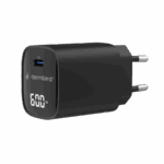 USB punjač Type-C fast charger, 60W USB LCD, black, GEMBIRD, TA-UC-1C-PD60LCD-01-BK