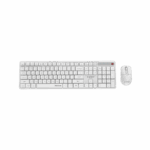 Tastatura + miš wireless GEMBIRD KBS-WMS-01-W, Silent key Pro Business desktop set, white, US layout