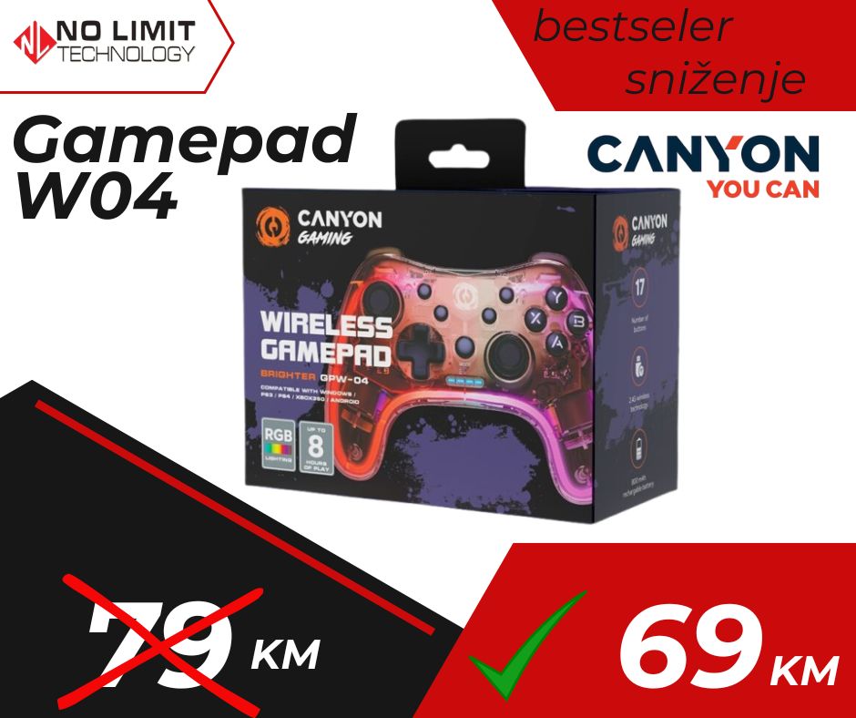 Gamepad Canyon W04
