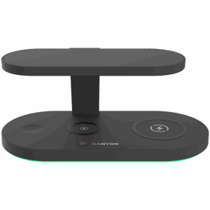 CANYON wireless charger WS-501 15W 5in1 UV Black