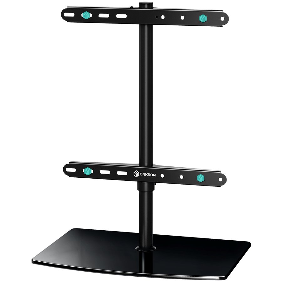 ONKRON Universal Swivel Table Top TV Stand for