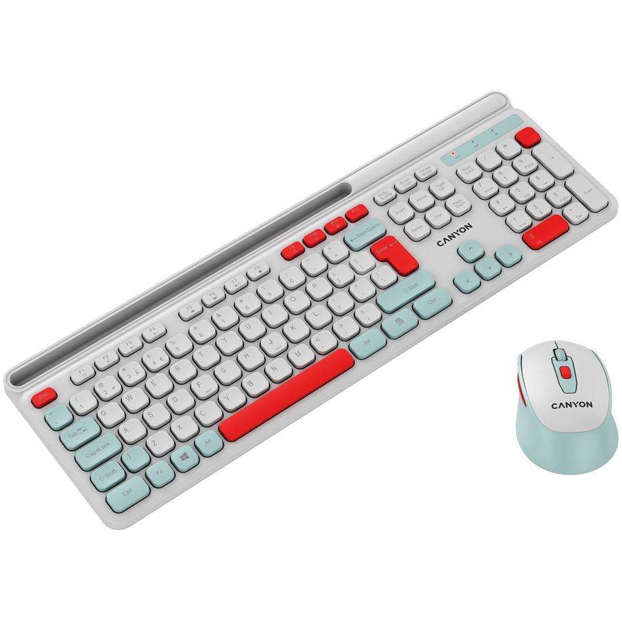 CANYON HSET-W5 EN Keyboard+Mouse AAA+AA Wireless - Image 3