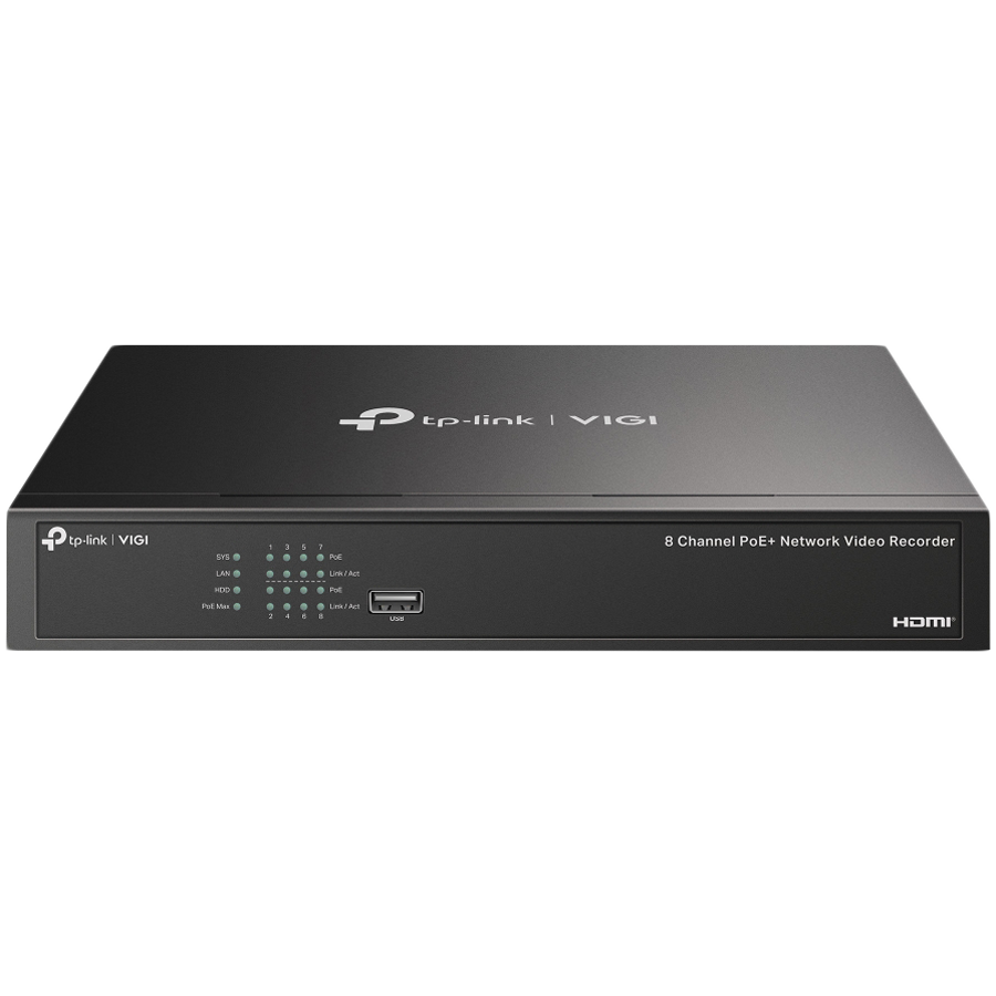 8 Channel PoE+ Network Video RecorderSPEC: