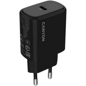 CANYON charger OnCharge 200 20W 1xPD EU Black