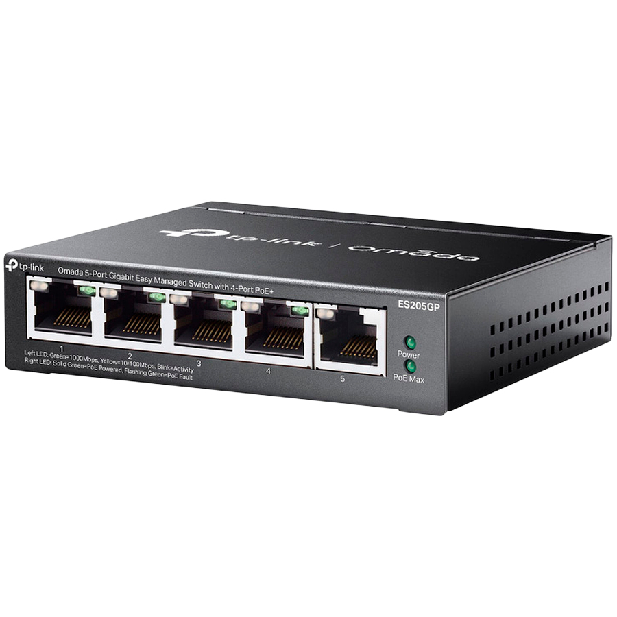 Omada 5-Port Gigabit Easy Managed Switch with
