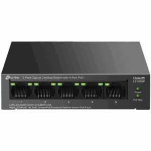 TP-Link LS105GP 5-Port Gigabit Desktop Switch