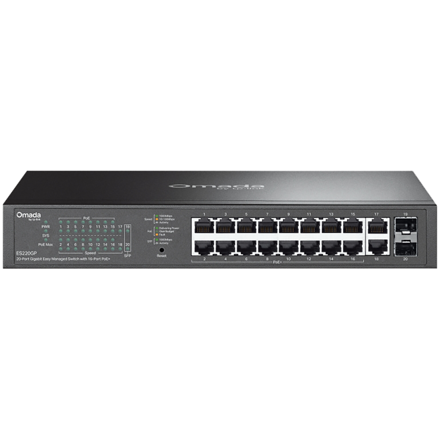 TP-Link ES220GP Omada 20-Port Gigabit Easy
