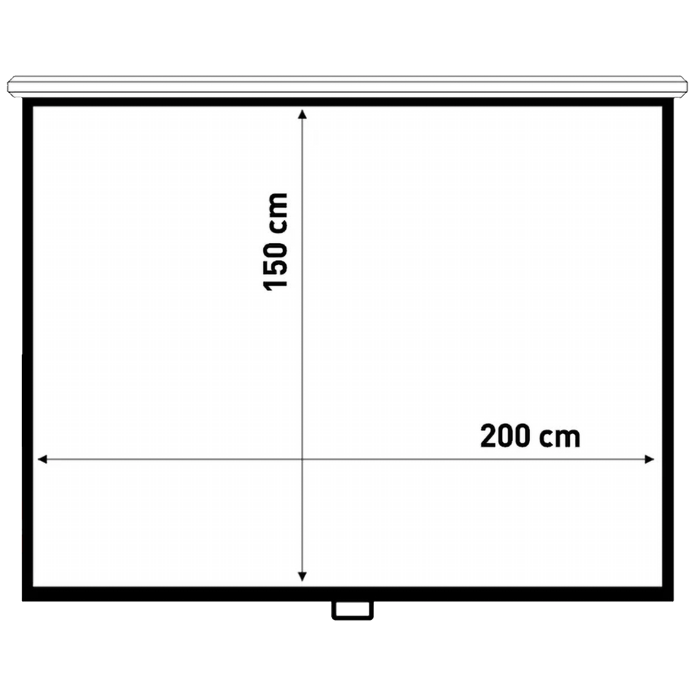 Platno za projektor, 200 x 150 cm MC-594