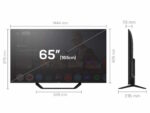 TESLA TV 65E655BUS UHD Google TV ;EON
