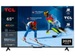 TCL 65"P61K 4K TV Google OS HDR10 HLG; HVA Panel; Motion Clarity; Dolby Audio; AiPQ Processor; Frameless; Game Master; Dolby 2.0 sound system; Google TV (ATV 12.0); Netflix YouTube Amazon Prime Apple-TV; HDMI 3x2.1; USB 1x 3.0