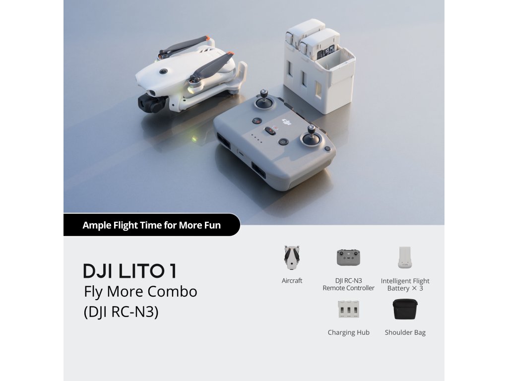 DJI Lito 1 Fly More Combo (DJI RC-N3)