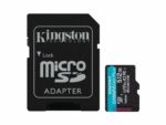Kingston microSD 512GB CanvasGoPlus;r/w:200MB/s/160MB/s