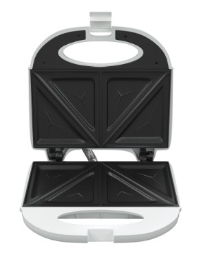TESLA Sendvič toster SM100WSnaga 750 W; Aparat za 2 kriške; Ploča s neljepljivim premazom