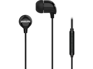 Philips TAE2146BK slušalice zičane; USB-C priključak umetanje u uši; Pogonske jedinice od 10 mm; mikrofon na žici; dužina kabla 1