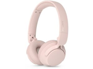 Philips TAH4000LB BT slusalice; prirodan zvuk i dinamičan bas; Do 70 sati reprodukcije; BT 6.0 spajanje; mikrofon; pogonske jedinice od 32 mm; 5 min punjenja za 2h reprodukcije; pink