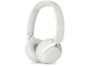 Philips TAH4000WT BT slusalice; prirodan zvuk i dinamičan bas; Do 70 sati reprodukcije; BT 6.0 spajanje; mikrofon; pogonske jedinice od 32 mm; 5 min punjenja za 2h reprodukcije; bijela