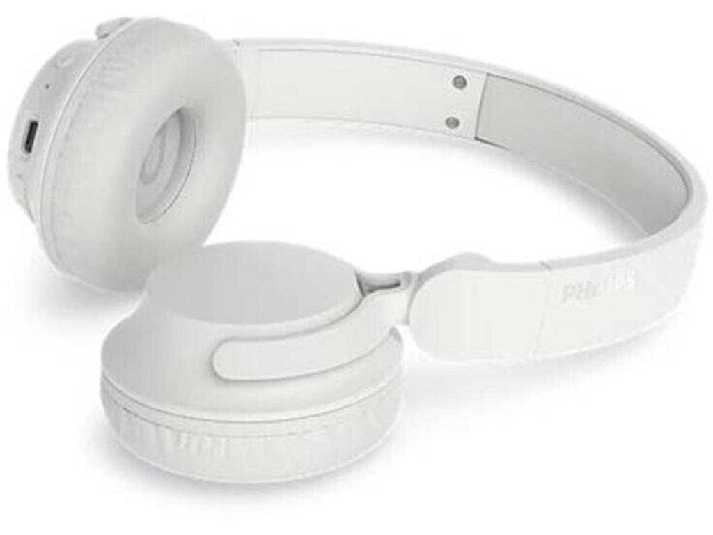 Philips TAH4000WT BT slusaliceDo 70 sati reprodukcije; bijelmikrofon; pogonske jedinice od 32 mm - Image 2