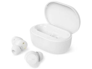 Philips TAT1300WT BT slušalice u uho; kapice SecureFit; do 24h reprodukcije uz kutiju za punjenje (6h + 18h preko kutije); Bluetooth verzija 6.0; jasni pozivi; pogonske jedinice od 10 mm; vodootpornost IPX4;  Boja: Crna