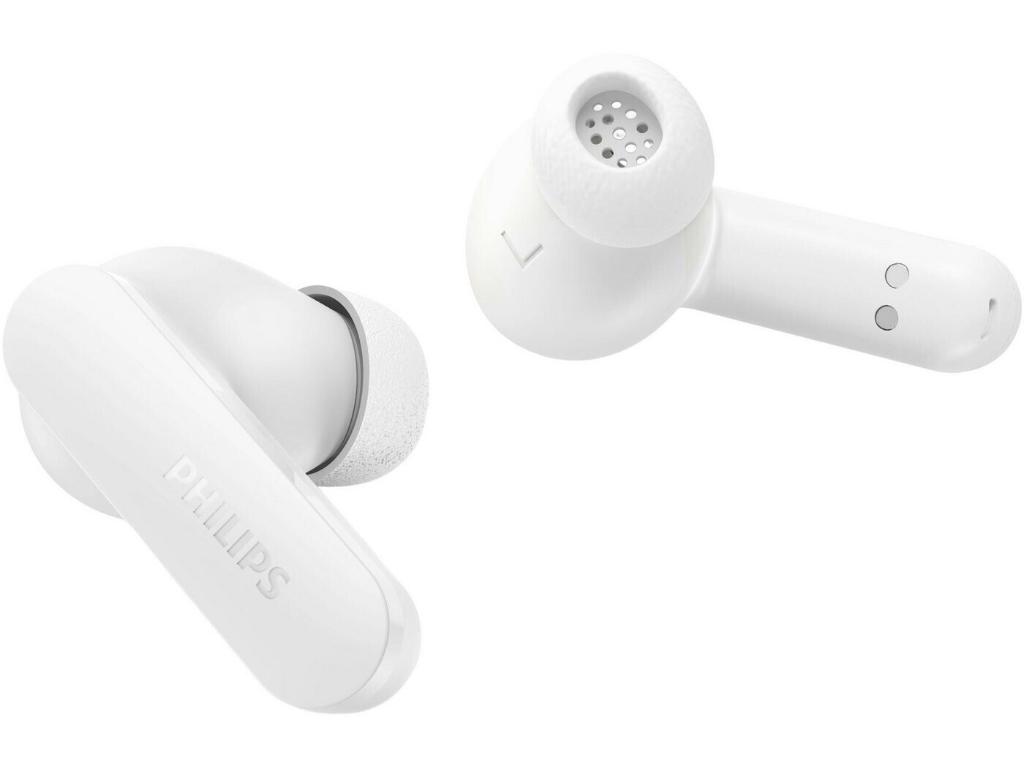10min punjenje za 2 sata); Bluetooth verzija 6.0; 4 mikrofona; pogonske jedinice od 10 mm; vodootpornost IPX4; Boja: bijela