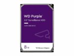 WD HDD 8TB SATA3 256MB Purple Surveillance
