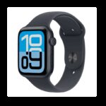 Apple Watch SE 3 GPS 44mm Midnight Aluminium Case + Midnight SB MEHQ4 S/M