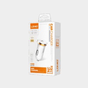 Auto punjac LDNIO C22Q 27W PD Type C + Type iPhone kabal