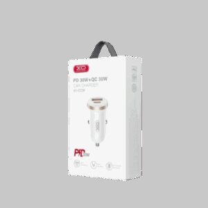 Auto punjac XO CC56 30W USB+Type C+kabal type-C Bijeli