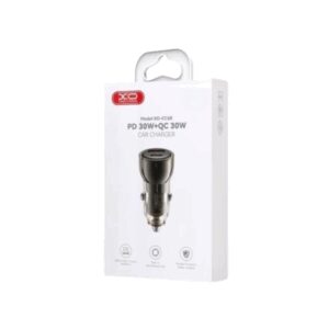 Auto punjac XO CC60 30W USB+ Type C izlaz + kabal Type C