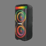 Bluetooth zvucnik XO F58 40W RGB + daljinski i wireless mikrofon Black