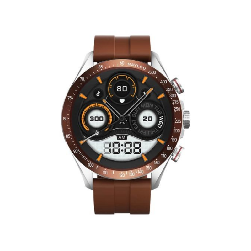 Haylou Smart Watch Solar Pro Brown sa Bluetooth pozivom - Image 2