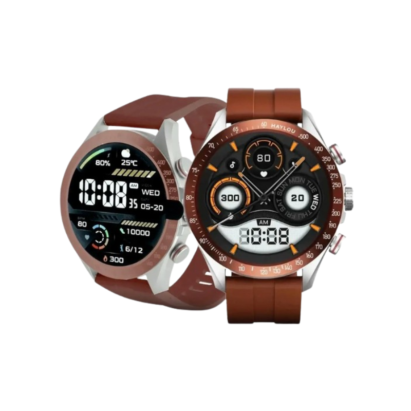 Haylou Smart Watch Solar Pro Brown sa Bluetooth pozivom - Image 3