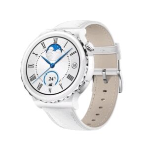 Huawei Watch GT 3 Pro 43mm White - leather strap