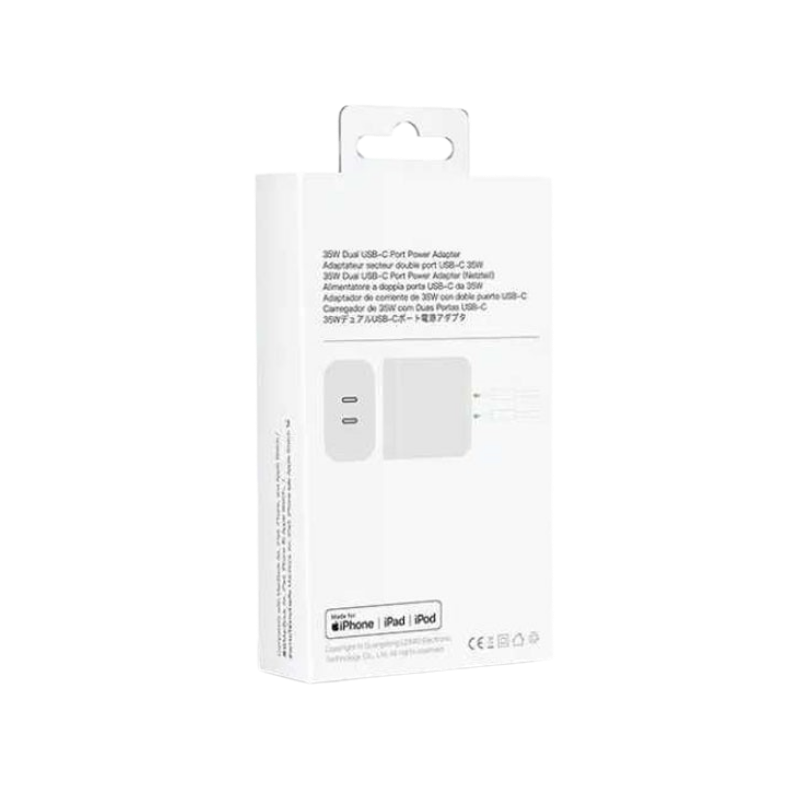 MFi Kucni punjac LDNIO A2528M 35W PD (2xUSB-C) kabal iPhone