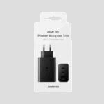 Kucni punjac Samsung Original TRIO 65W USB-A USB-C x2 Black EP-T6530