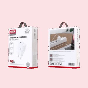 Kucni punjac XO CE09 PD 45W Type C - glava White