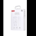 Kucni punjac XO L141 ulaz C 20W white + type-C cable
