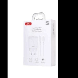 Kucni punjac XO L141 ulaz C 20W white + type-C cable