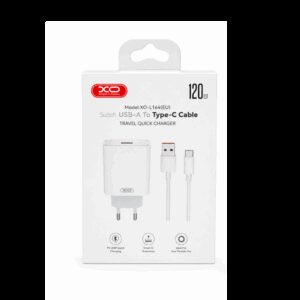 Kucni punjac XO L164 USB-C 120W fast White - glava za Xiaomi