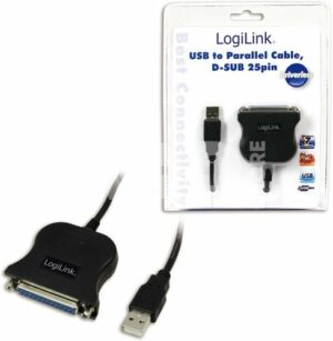 Adapte LogiLink USB to Parallel DB25