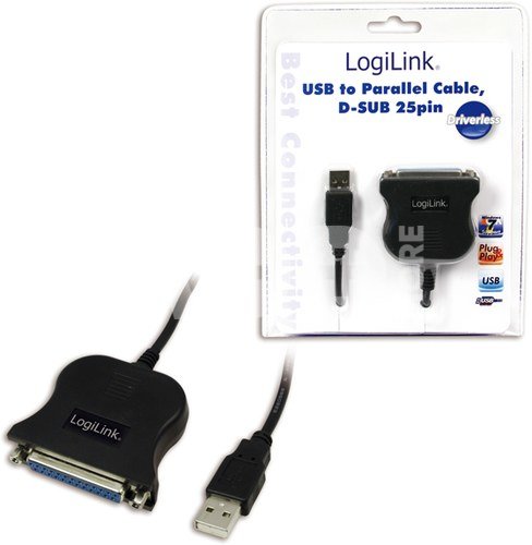 Adapte LogiLink USB to Parallel DB25