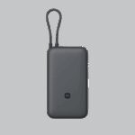 Power Bank Xiaomi 20000 mAh 18W (integrisan kabal) Dark Grey