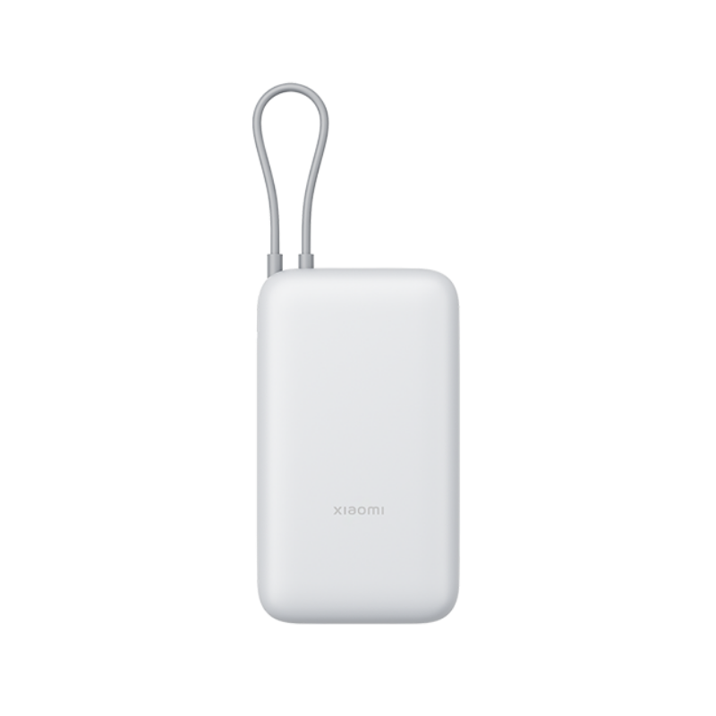 Power Bank Xiaomi 20000 mAh 18W (integrisan kabal) Light Grey