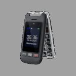 Telefon na tipke Artfone C10 preklop Black