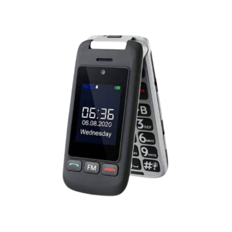 Telefon na tipke Artfone C10 preklop Black