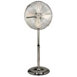 Podni Ventilator | 40 cm | 50W | Kromirani | 130 cm | DCG