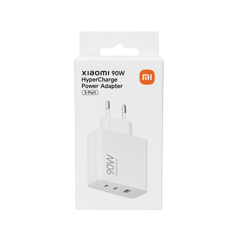 Xiaomi 90W HyperCharge Power Adapter (3 port) -glava